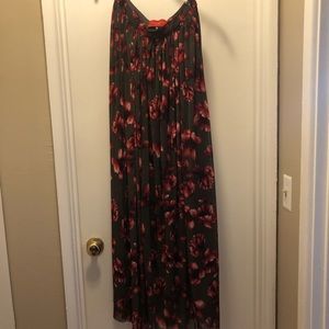 Akira floral maxi skirt